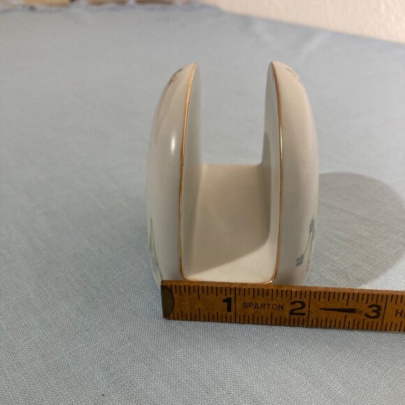 Cor Day Lily 1987 Vintage Napkin Letter Note Holder - Picture 7 of 7